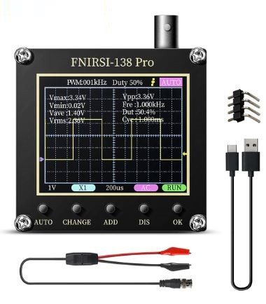 Цифровий осцилограф DSO138 PRO 2,5 МВиб/с 200 КГц